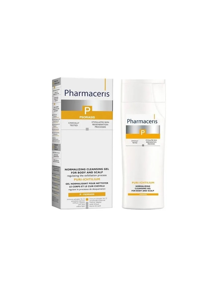 PHARMACERIS P GEL DOUCHE ET SHAMPOING 250ML