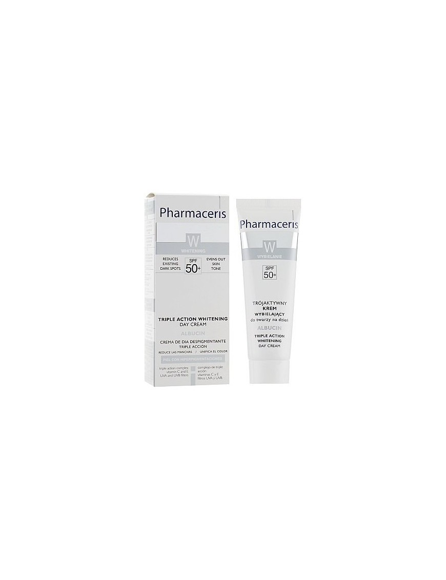 PHARMACERIS W CREME TRIPLE ACTION SPF 50+