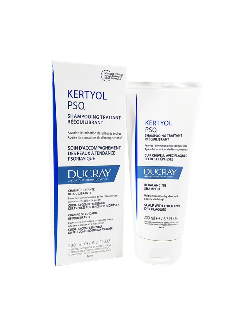 DUCRAY KERTYOL P.S.O SHAMPO FL 200ML