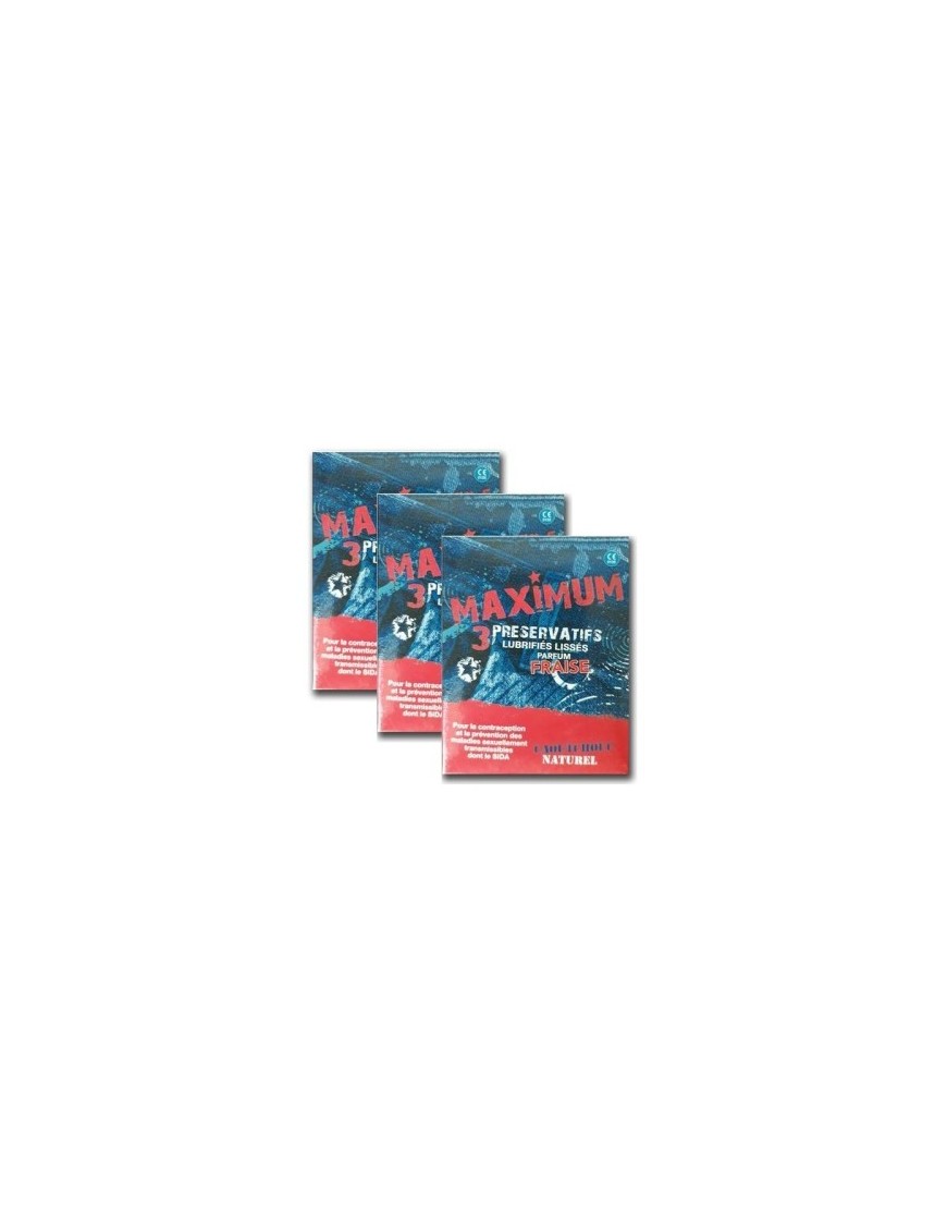 PRESERVATIFS FRAISE BT/3