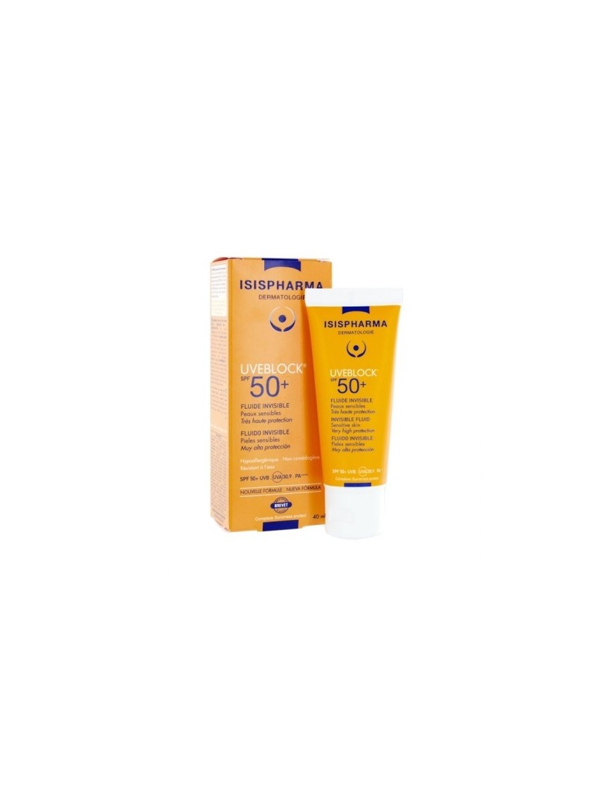 ISISPHARMA UVEBLOCK FLUIDE SPF50+ INVISIBLE