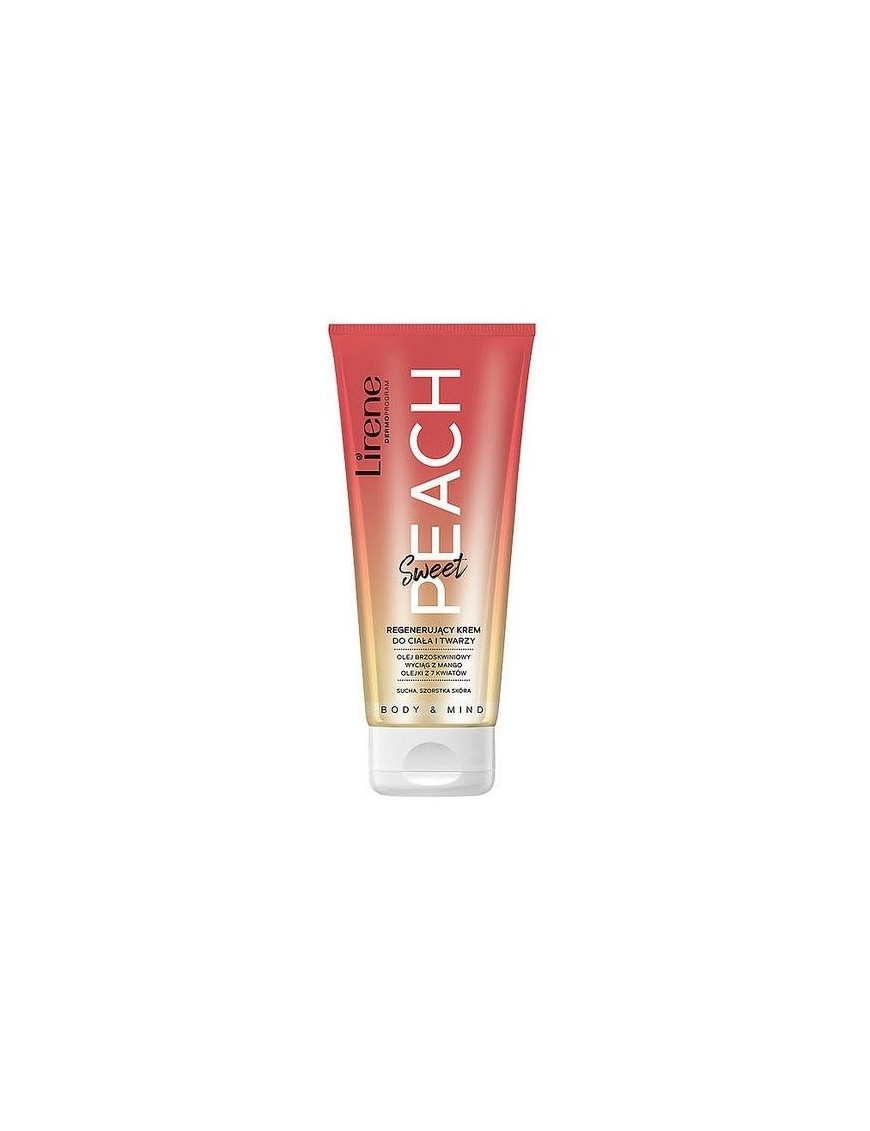 LIRENE CREME REGENERANTE CORPS VISAGE PECHE 200ML