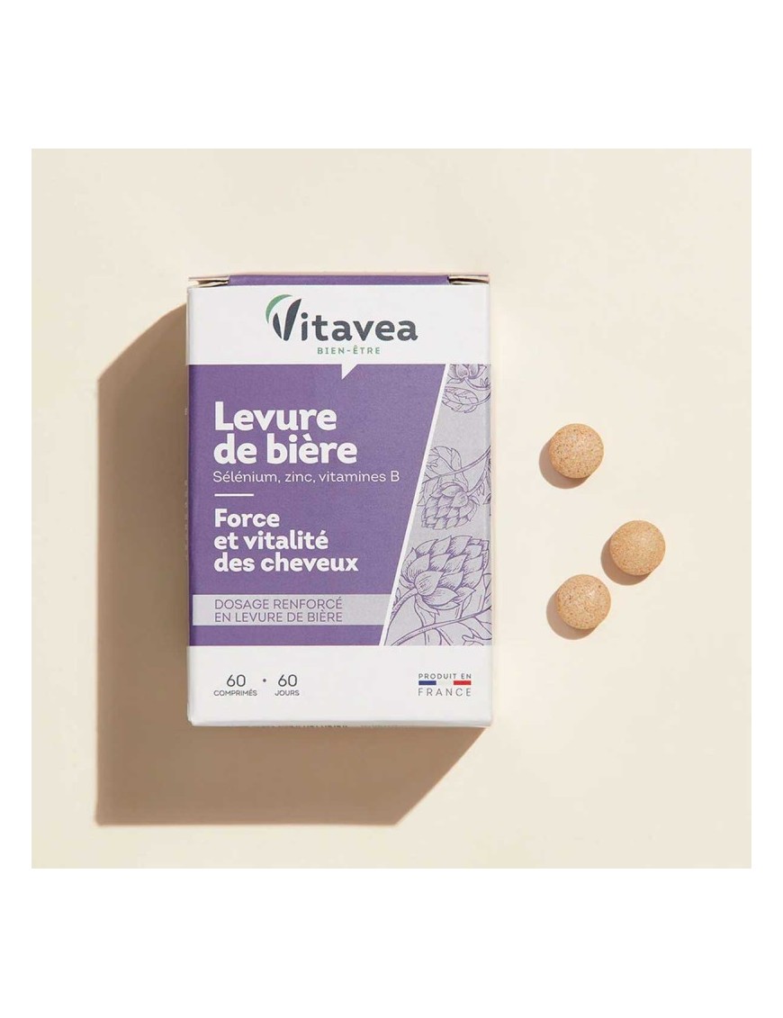 VITAVEA LEVURE DE BIERE SELENIUM ZINC B/60