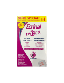 ECRINAL PACK ANTI POUX LOTION100ML+SHAMPO200ML