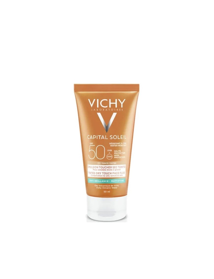 VICHY EMULSION TEINTE TOUCHER SEC SPF 50+ (BB CREM