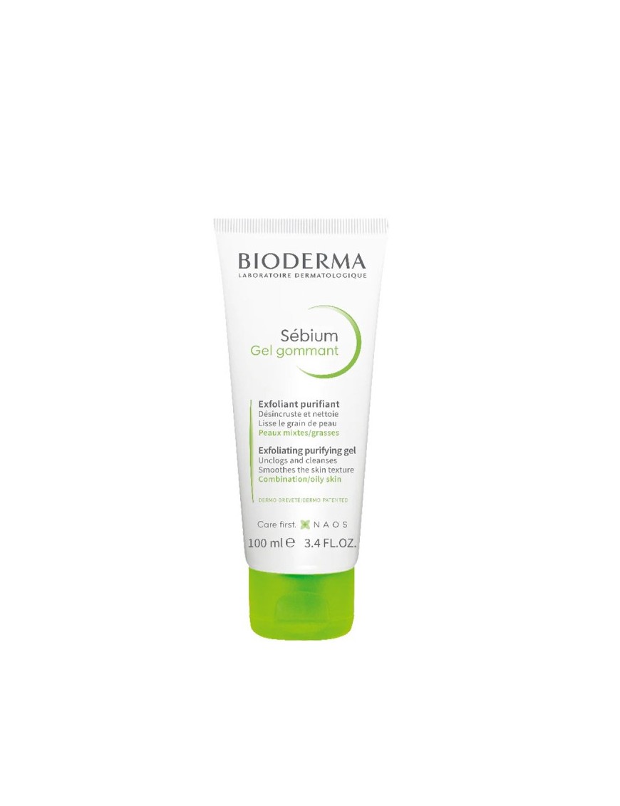 BIODERMA SEBIUM GEL GOMMANT EXFOLIANT PURIFIANT PE