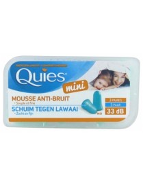 QUIES MOUSSE ANTI BRUIT MINI B/3 PAIRE