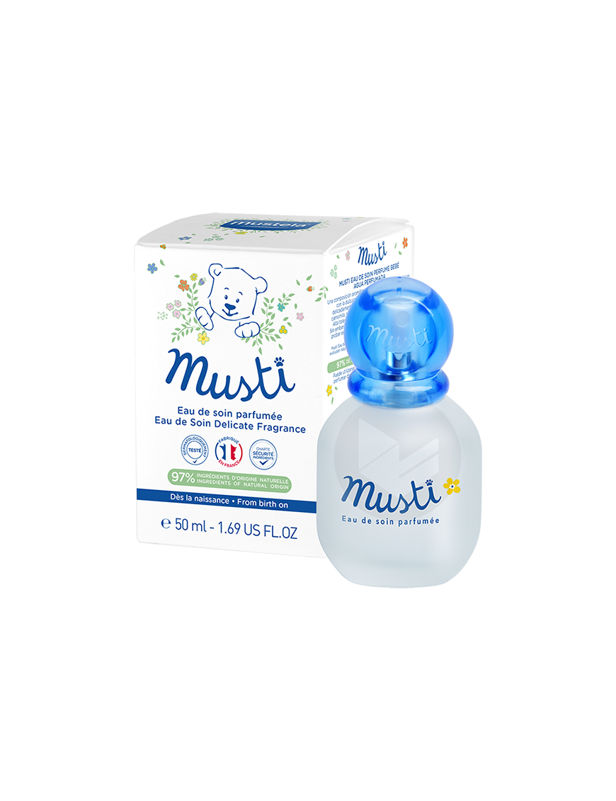 Musti Parfum Mustela – Parfum Doux et Hypoallergénique Bébé