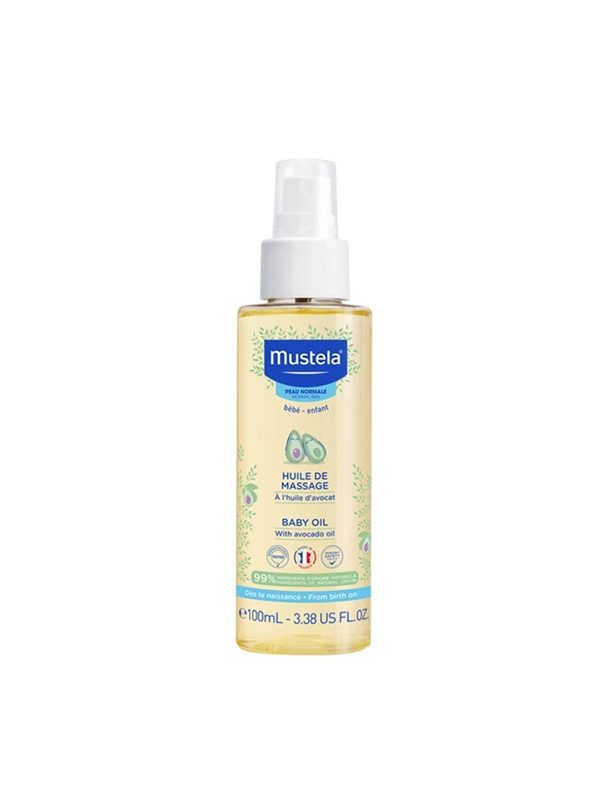 Huile de Massage Bébé 100ml Mustela | Douceur et Confort