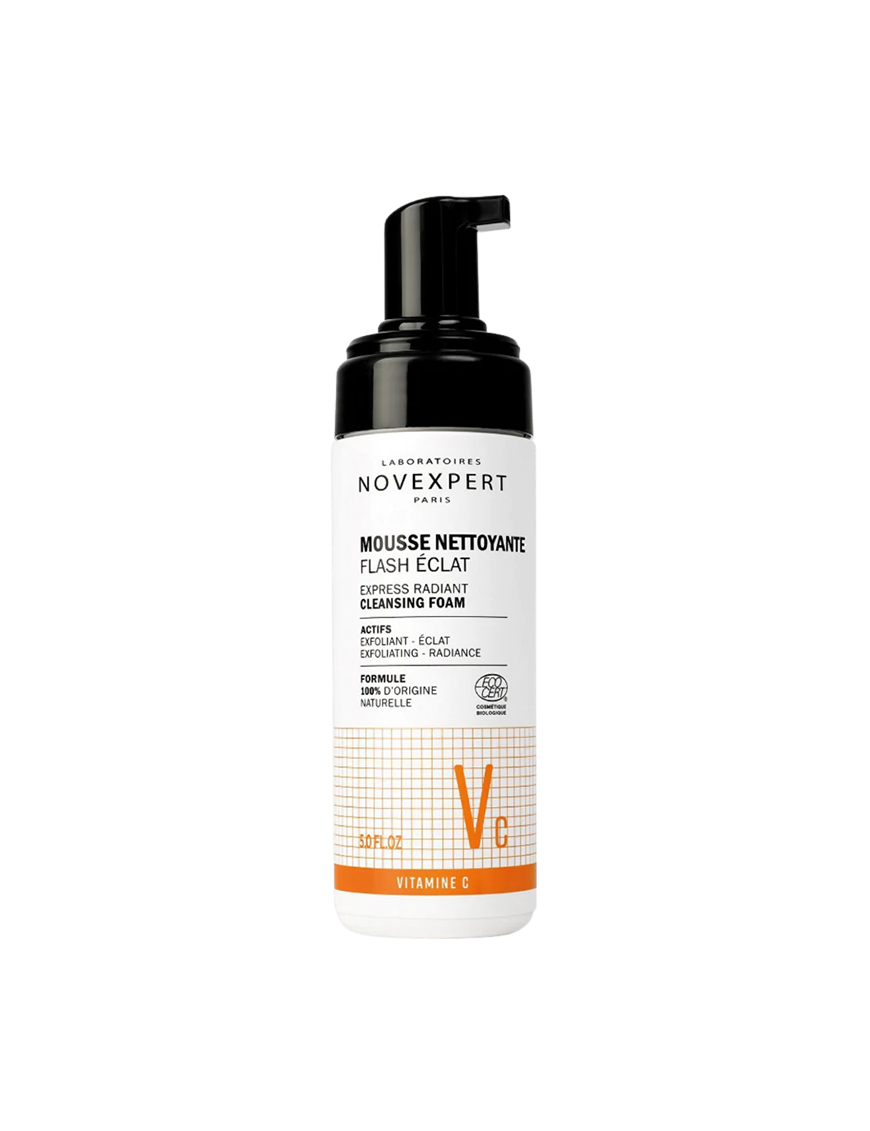 Mousse Nettoyante Flash Éclat 150ml Novexpert - Teint Lumineux