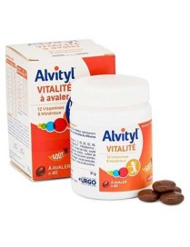 Alvityl Comprimés Vitamines + Minéraux + Oligoéléments Bt/40