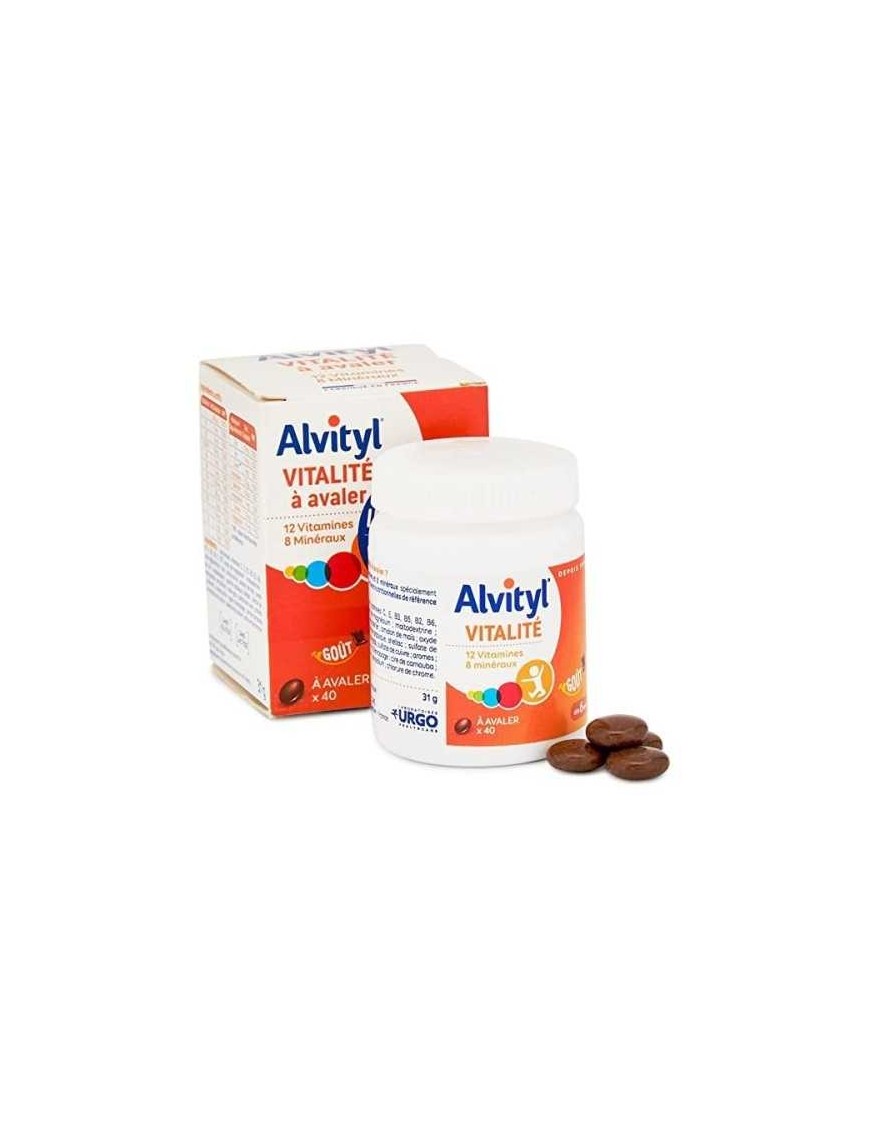 Alvityl Comprimés Vitamines + Minéraux + Oligoéléments Bt/40