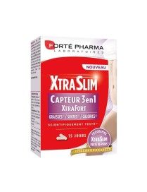 Xtra Slim Capteur Sucres, Graisses, Calories 60 Gélules Forte Pharma