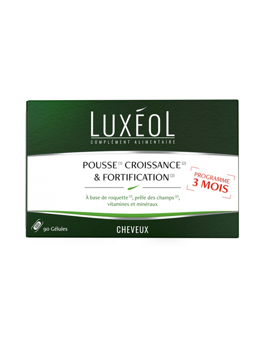 Pousse Croissance et Fortification 90 Gélules Luxeol