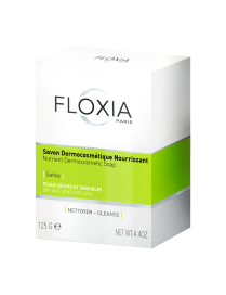 Floxia Savon Dermocosmétique Nourrissant 125g - Peau Douce