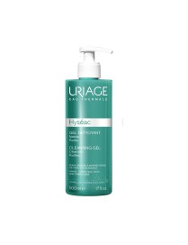 Hyseac Gel Nettoyant 500ml Uriage - Purifie Peaux Mixtes à Grasses