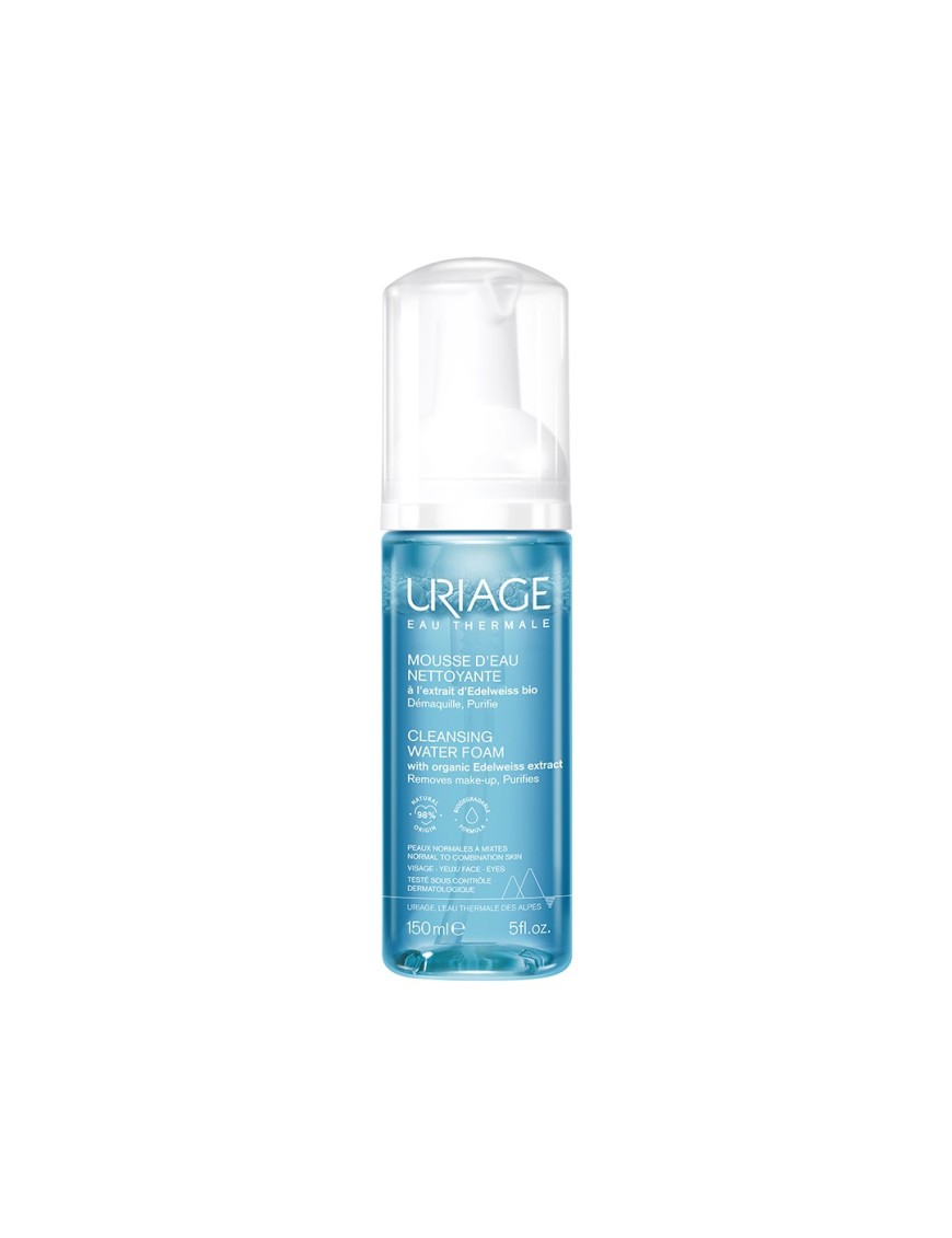 Mousse d’Eau Nettoyante 150ml Uriage - Douceur et Pureté