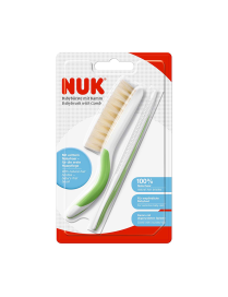 NUK Brosse et Peigne Bébé - Doux et Pratiques