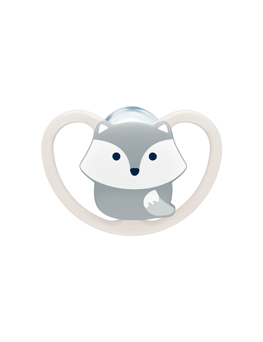 SUCETTE EN SILICONE SPACE NUK 0-6 M