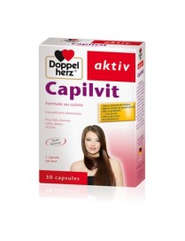 Capilvit 30 Gélules - Santé des Cheveux - Doppelherz Aktiv