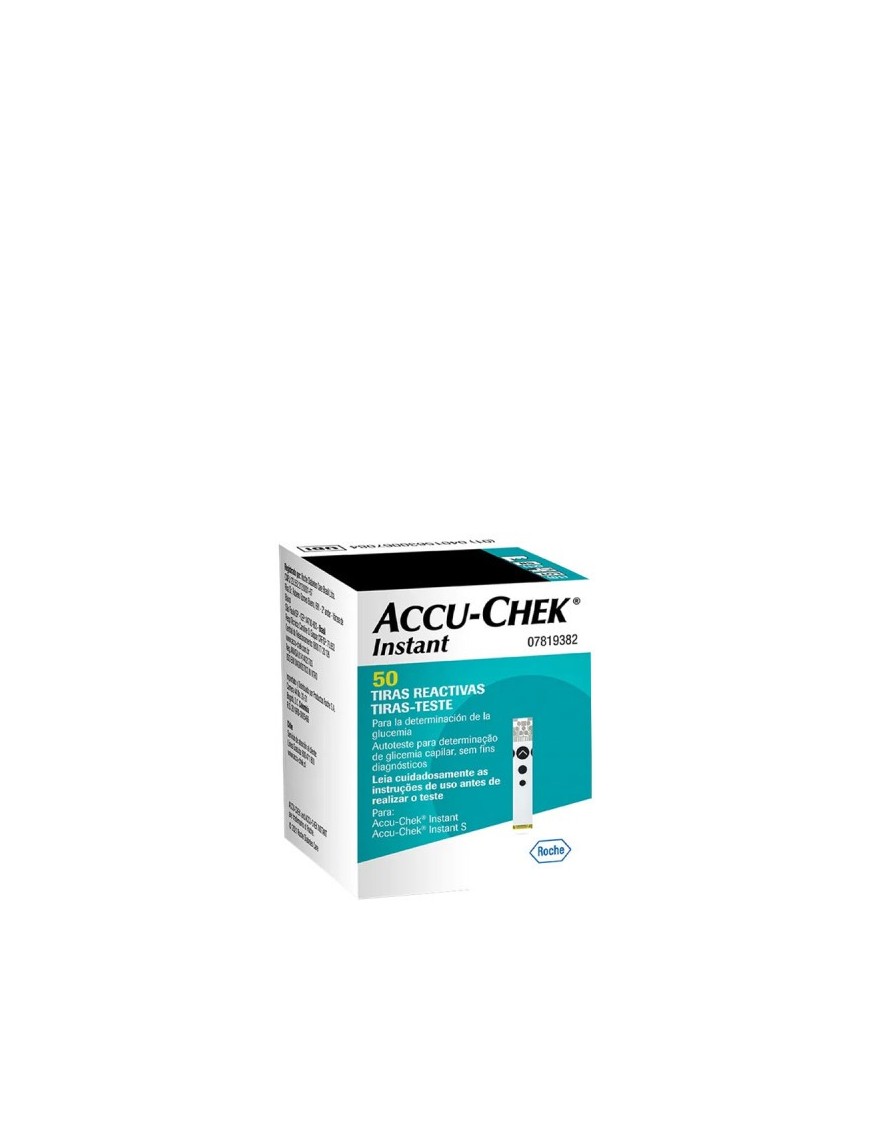 Bandelettes Test Glycémie x50 - Accu-Chek instant