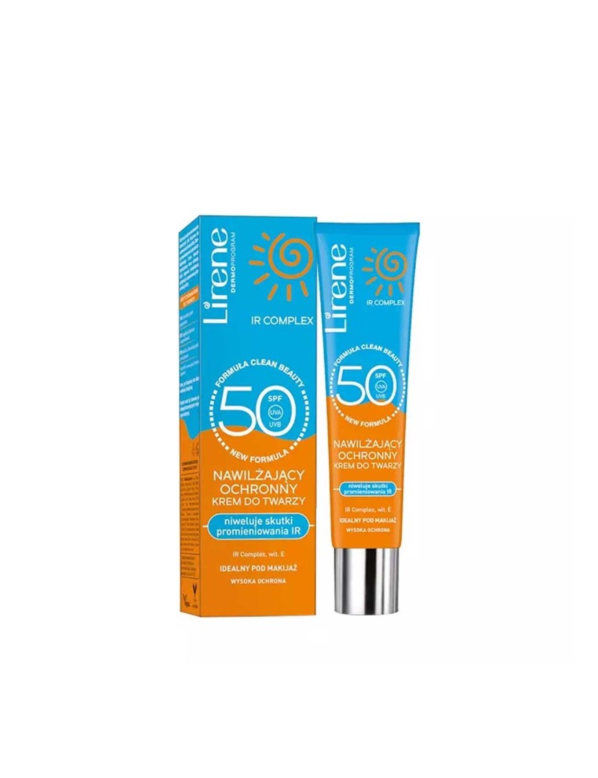 Crème Solaire Hydratante SPF 50+ 40ml - Protection Lirene