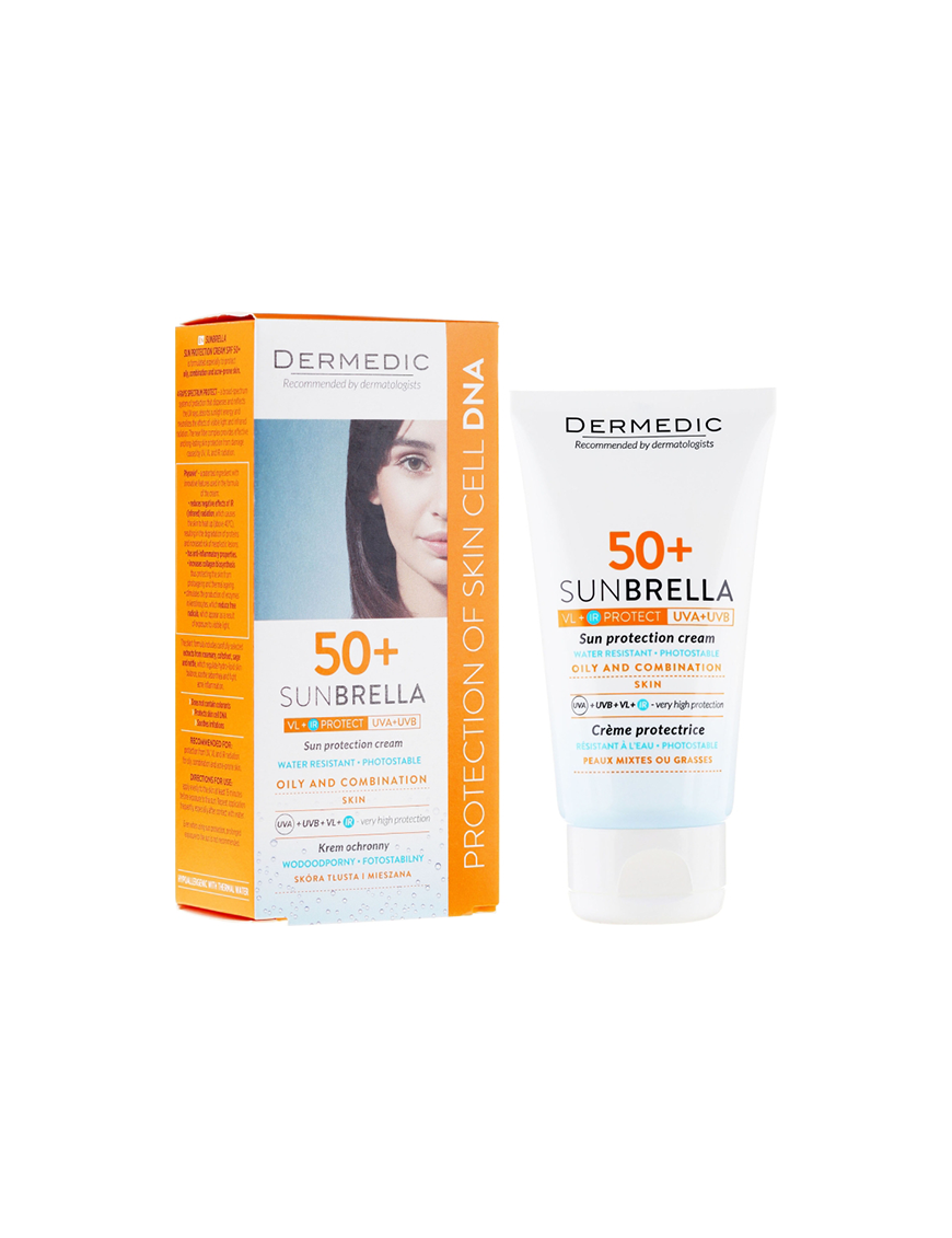 Écran Sunbrella Peau Mixte à Grasse SPF50+ 50ml - Dermedic