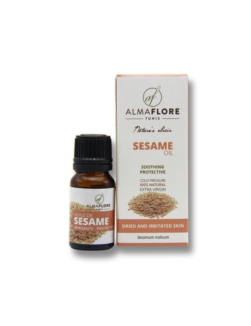 Almaflore Huile de Sésame 50ml - Soin Naturel Nourrissant