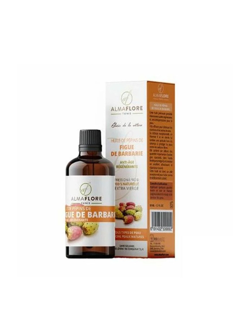 HUILE VEGETALE DE PEPINS DE FIGUE DE BARBARIE ALMAFLORE 50ML