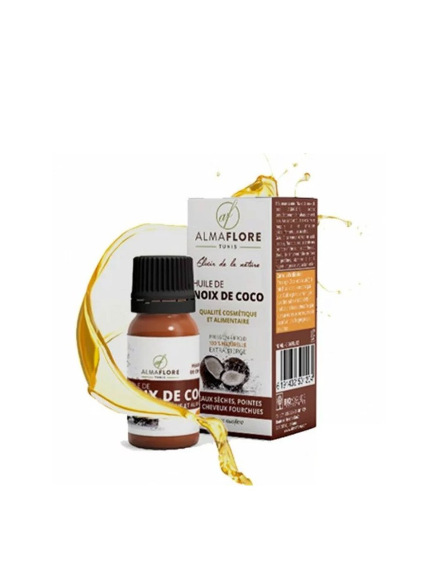 Huile Végétale Noix de Coco 10ml - Almaflore