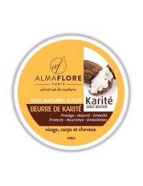 Beurre de Karité Désodorisé 100g - Almaflore