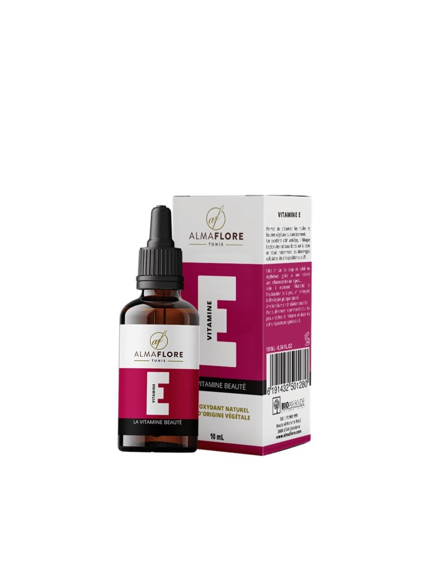 Vitamine E 10ml - Almaflore, soin réparateur