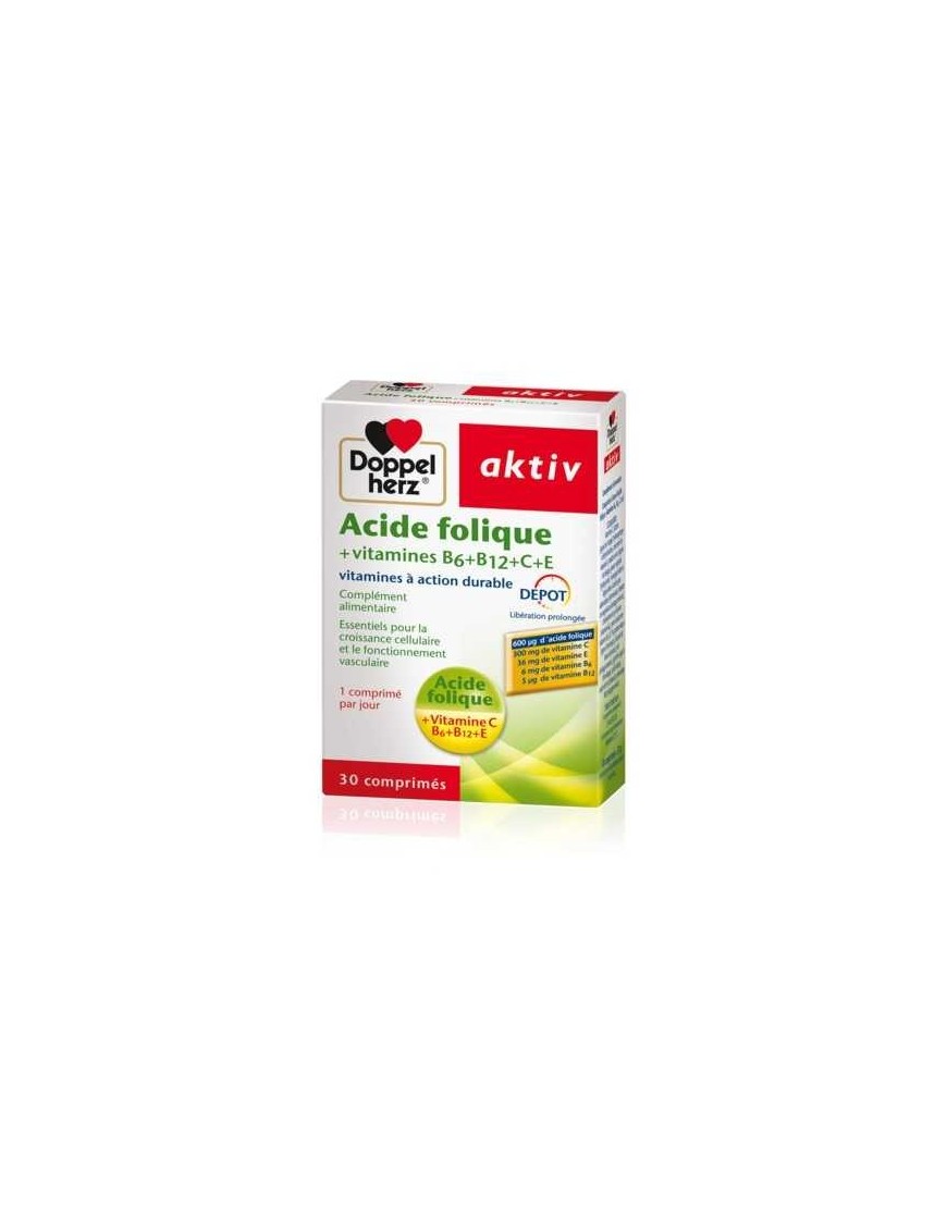 COMPLEMENT ALIMENTAIRE GROSSESSE DOPPEL HERZ AKTIV ACIDE FOLIQUE 30 GELULES
