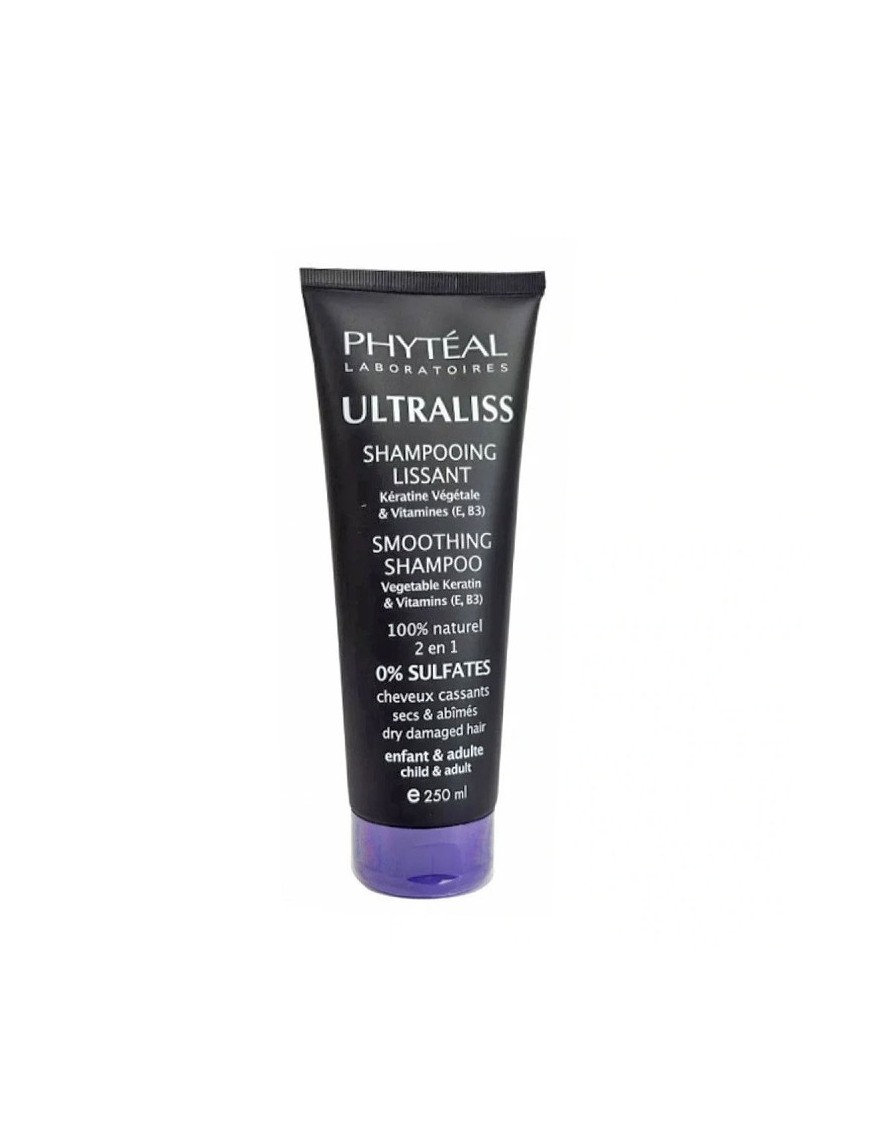 SHAMPOOING CHEVEUX SECS LISSANT A LA KERATINE PHYTEAL ULTRALISS 250ML