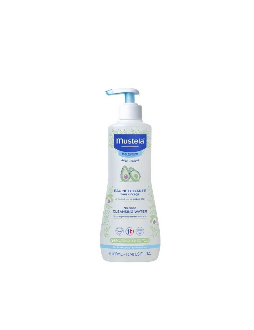 EAU NETTOYANTE SANS RINCAGE MUSTELA 500ML