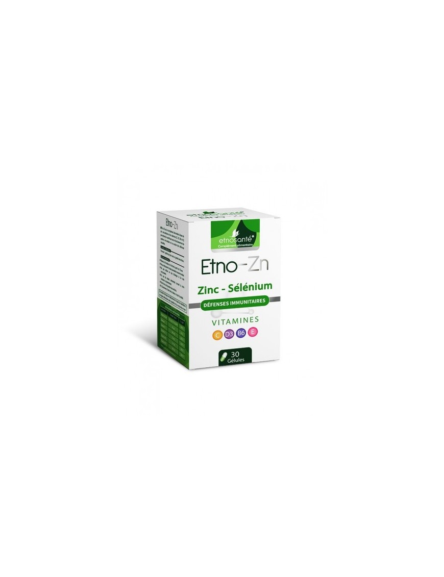 COMPLEMENT ALIMENTAIRE ETNOSANTE ETNO ZINC SELENIUM 30 GELULES