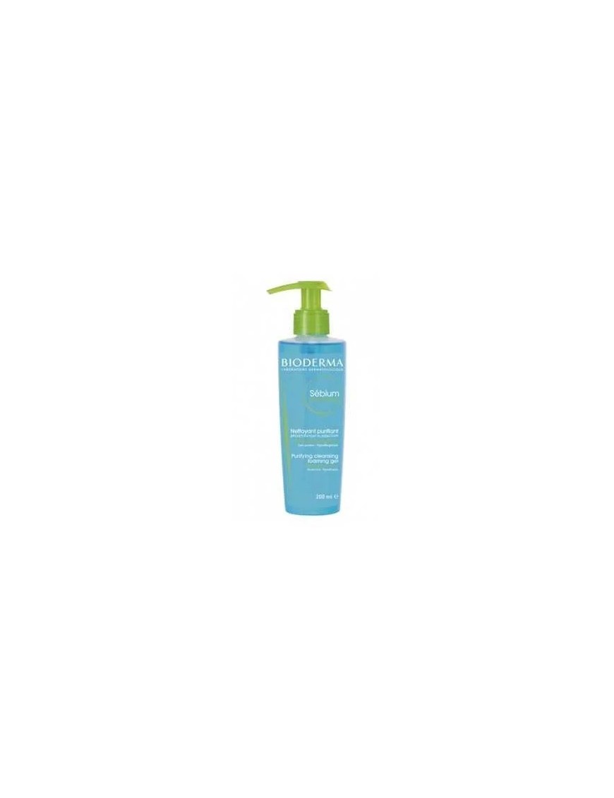 GEL MOUSSANT PEAU GRASSE PURIFIANT BIODERMA SEBIUM 200ML