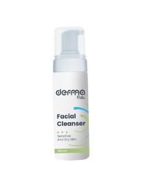 MOUSSE NETTOYANTE PEAUX SENSIBLES ET SECHES DERMA PELLA FACIAL CLEANSER 150ML