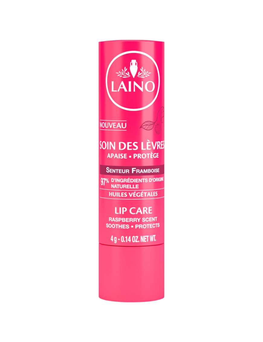 BAUME A LEVRES FRAMBOISE LAINO 4GR