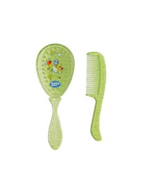 Brosse et peigne BABY PUR | Doux et sûr pour les cheveux de bébé