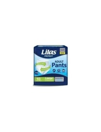 COUCHE LILAS PANTS ADULTE 10 PIECES TAILLE L