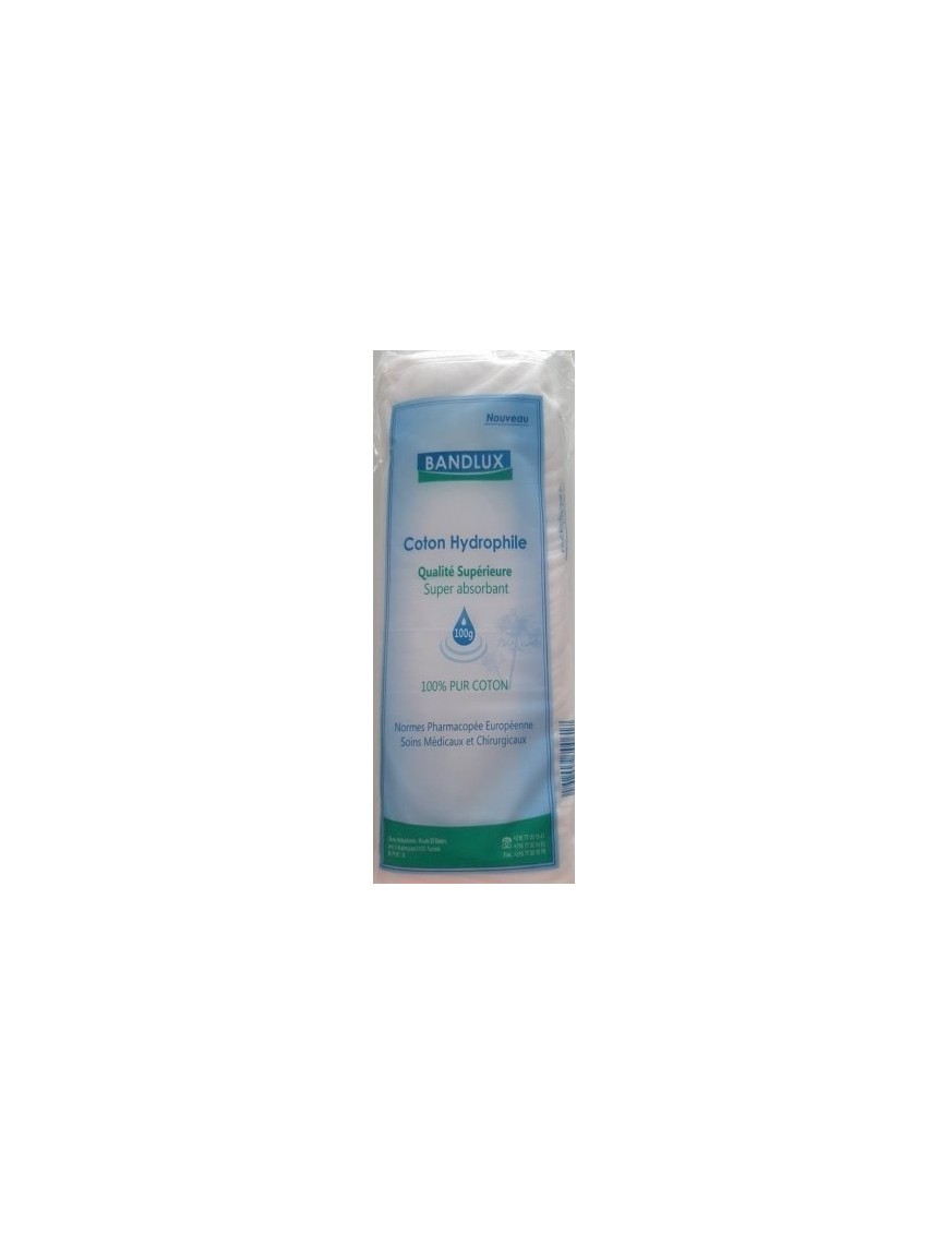 COTON HYDROPHILE BANDLUX 100G