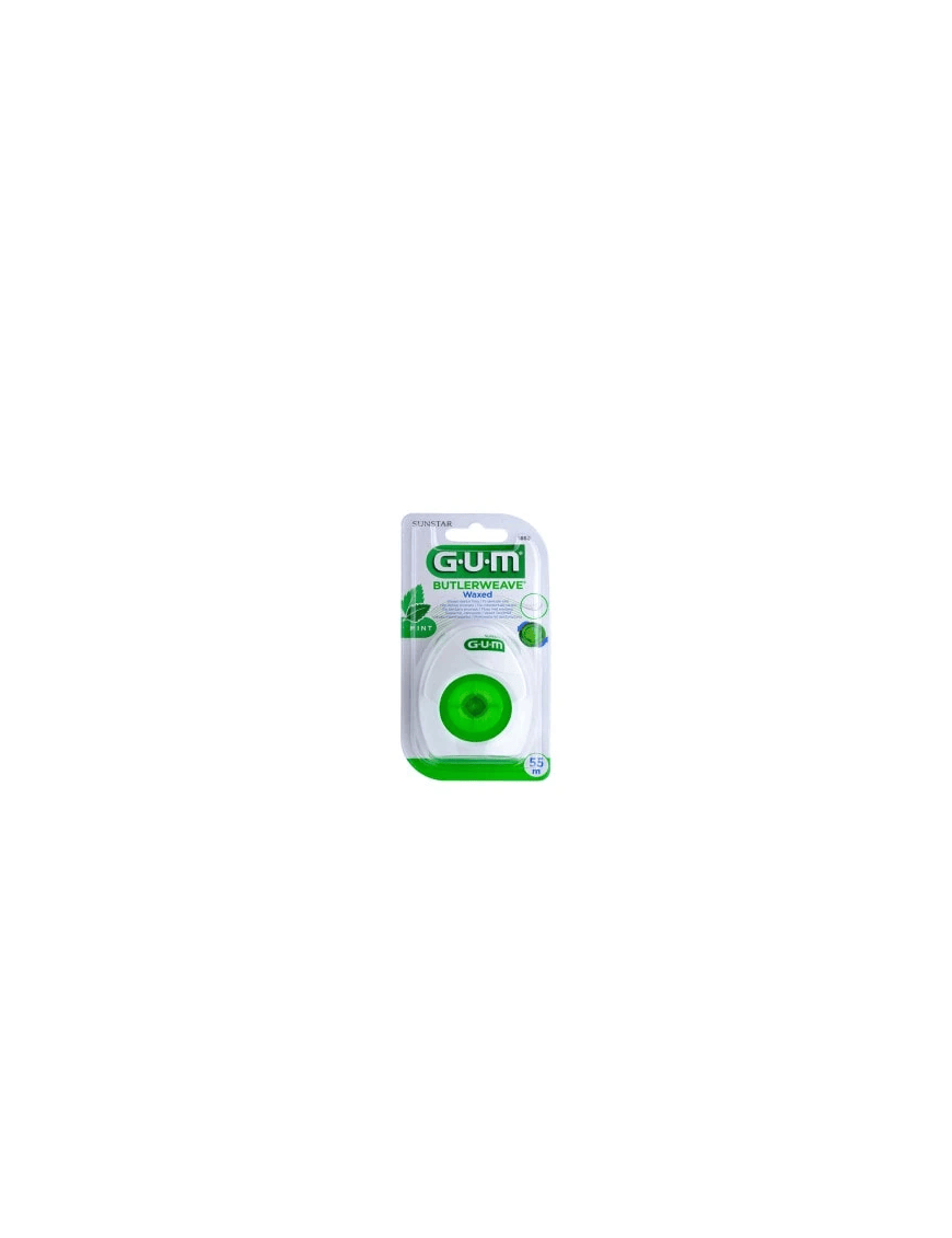 FILS DENTAIRES CIRE MENTHOLE GUM 55M