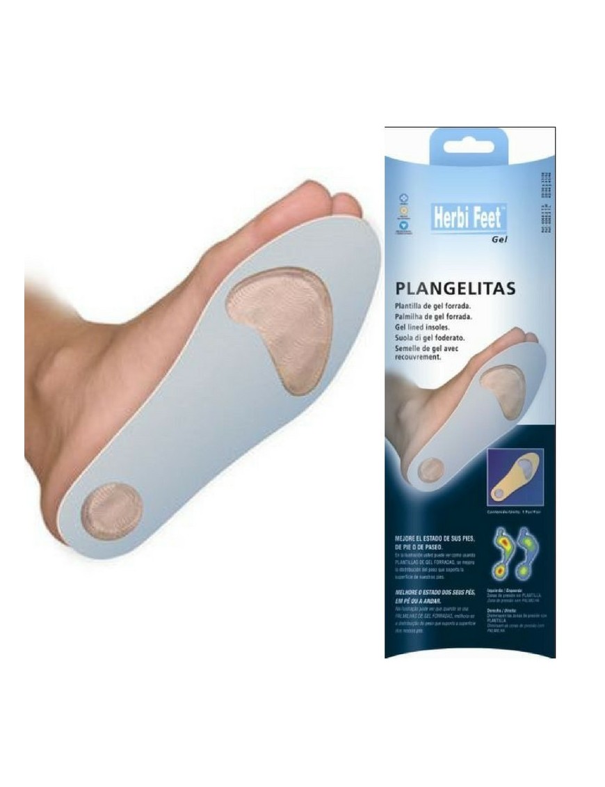 SEMELLE EN GEL HERBI FEET TAILLE S (35-38)