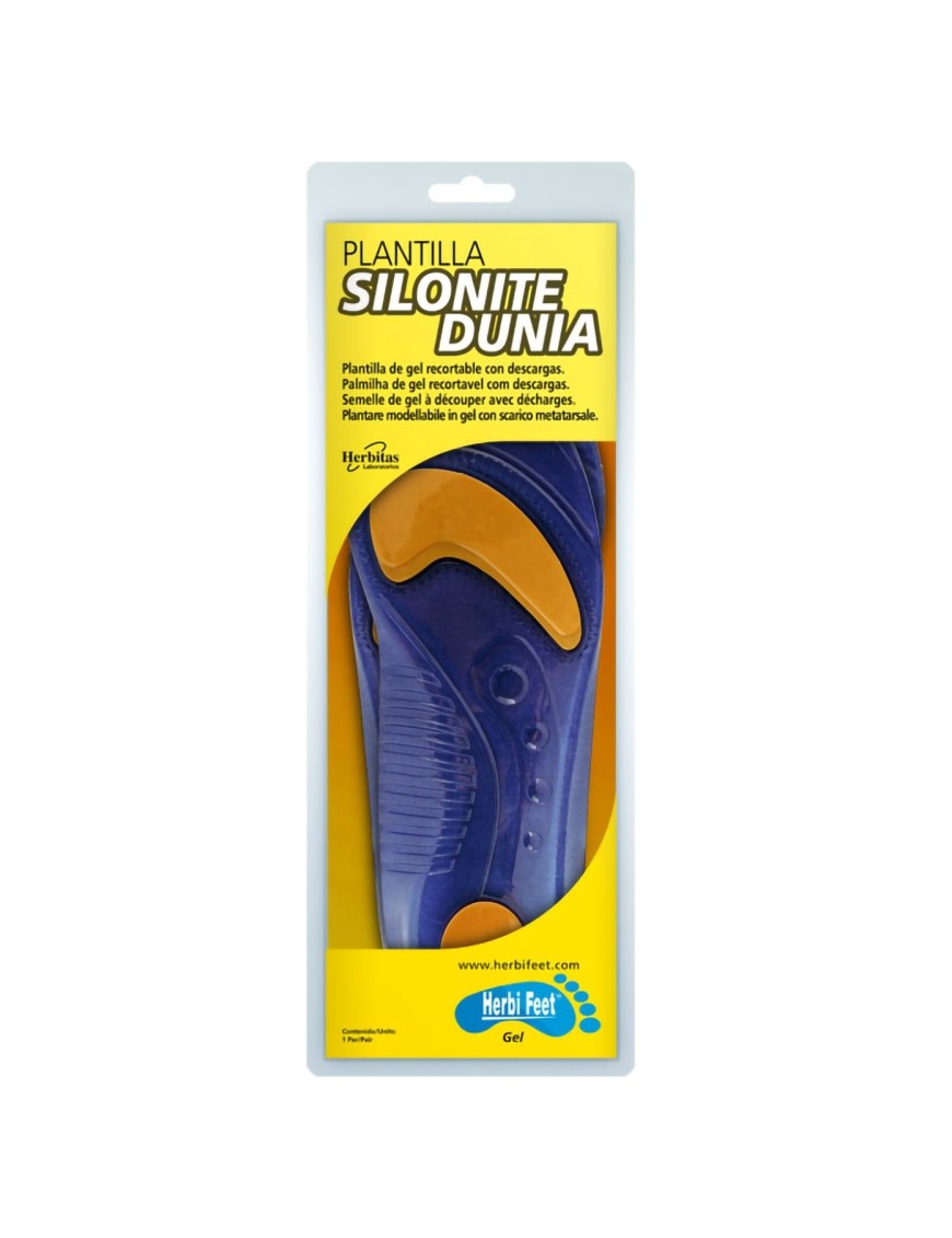SEMELLE EN GEL DUNIA HERBI FEET TAILLE S (35-38)