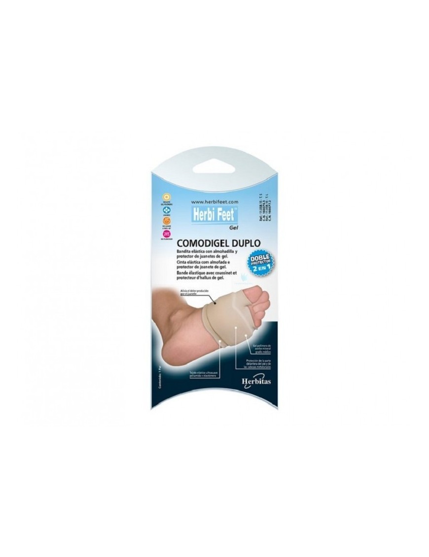 COUSSINET DOUBLE PROTECT HERBI FEET TAILLE L