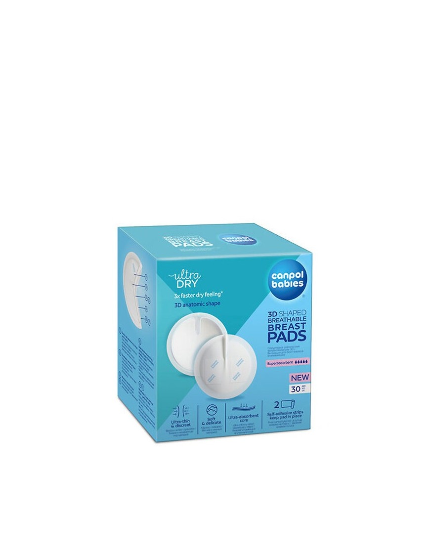 COUSSINETS D'ALLAITEMENT ABSORBANTS CANPOL BABIES 30 PIECES