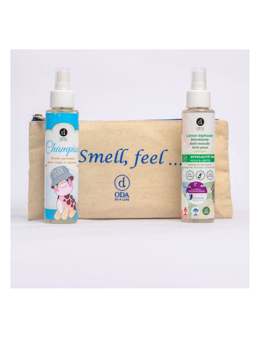ODA TROUSSE CHAMPION LOTION+BRUME