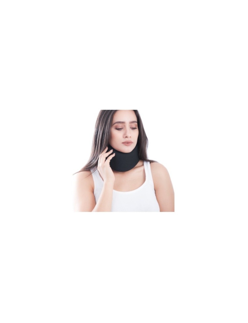 COLLIER CERVICAL SOUPLE ORTHOMED TAILLE 1 NOIR