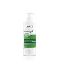 SHAMPOING VICHY DERCOS TRAITANT ANTI-PELLICULAIRE CHEVEUX NORMAUX A GRAS 390 ML